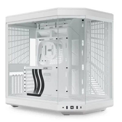 Корпус Hyte Y70 Snow White, Mid-Tower E-ATX, ATX, Micro-ATX и Mini-ITX with PCIE 4.0 cable includ (CS-HYTE-Y70-WW)