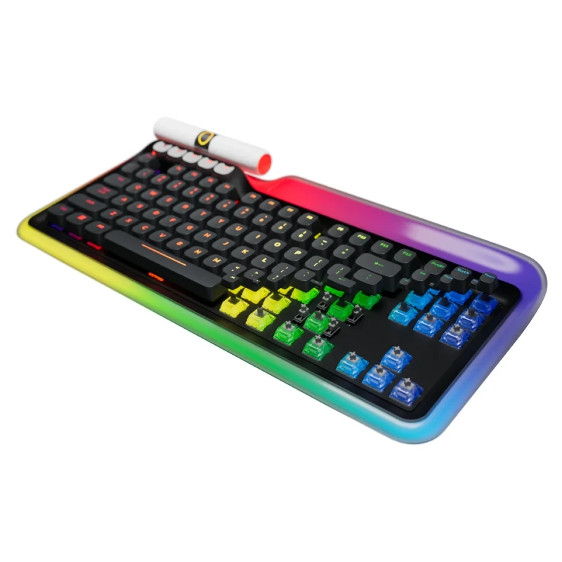 Клавіатура Hyte KEEB TKL RGB Plexi UA/ENG Hot Swap (KB-HYTE-KEEB)