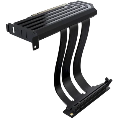 Райзер Hyte PCIE 4.0 Luxury Riser Cable 200mm Black (CA-Y101-PCIE4.0 Riser Cable-black)