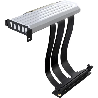 Райзер Hyte PCIE 4.0 Luxury Riser Cable 200mm White (CA-Y101-PCIE Riser Cable-white)