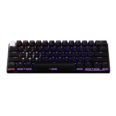 Клавіатура Logitech G Pro X 60 Lightspeed GX Tactile Wireless/Bluetooth UA Black (920-011911) Клавіатура Logitech G Pro X 60 Lightspeed GX Tactile Wireless/Bluetooth UA Black (920-011911)