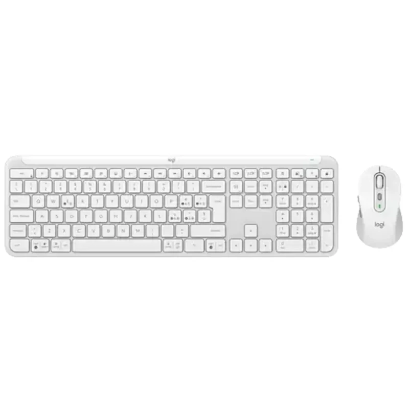Комплект клавіатура та мишка Logitech MK950 Bluetooth/Wireles UA Off-White (920-012491)