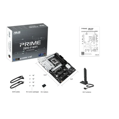 Материнська плата ASUS PRIME Z890-P WIFI (s1851, Intel Z890, DDR5, ATX)