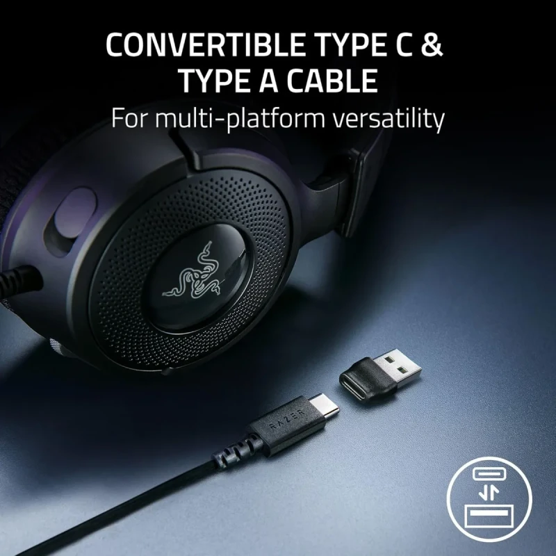 Навушники RAZER Kraken V4 X (RZ04-05180100-R3M1)