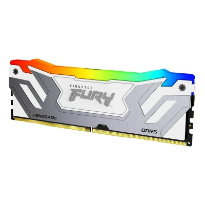 Модуль пам'яті Kingston FURY Renegade Silver/White RGB CUDIMM DDR5 24GB 8400Mhz (KF584CU40RWA-24) Модуль пам'яті Kingston FURY Renegade Silver/White RGB CUDIMM DDR5 24GB 8400Mhz (KF584CU40RWA-24)