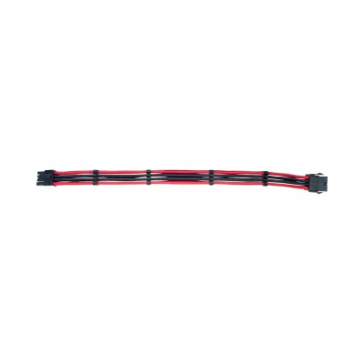Кабель для блоку живлення QUBE 6+2P VGA Black-Red