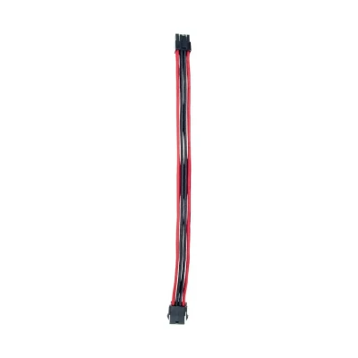 Кабель для блоку живлення QUBE 6+2P VGA Black-Red Кабель для блоку живлення QUBE 6+2P VGA Black-Red