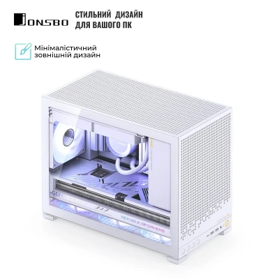 Корпус JONSBO D32 PRO White Корпус JONSBO D32 PRO White