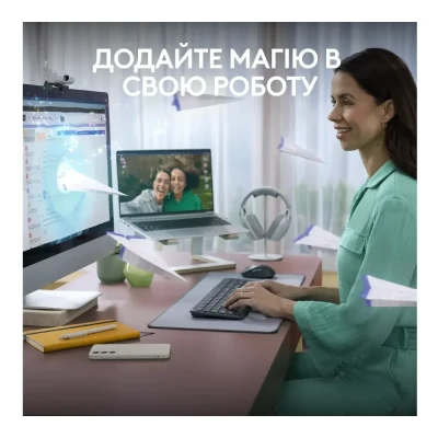 Клавіатура Logitech K950 Bluetooth/Wireless UA Graphite (920-012465) Клавіатура Logitech K950 Bluetooth/Wireless UA Graphite (920-012465)