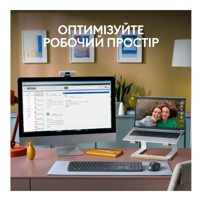 Клавіатура Logitech K950 Bluetooth/Wireless UA Off-White (920-012466)