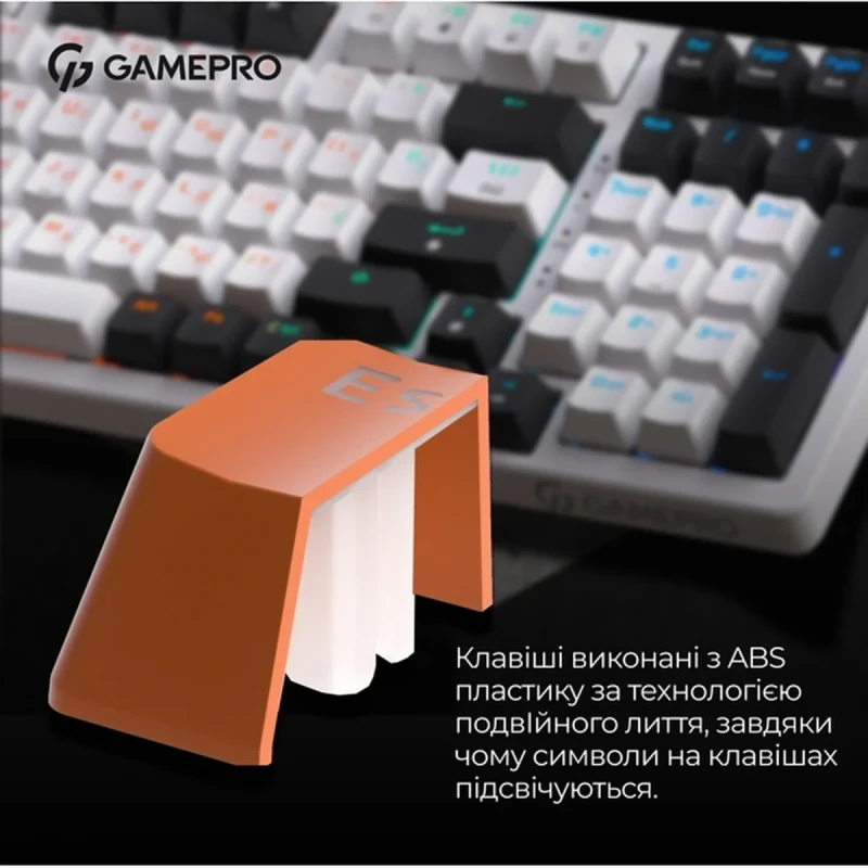 Комплект ABS кейкапів GamePro KC08