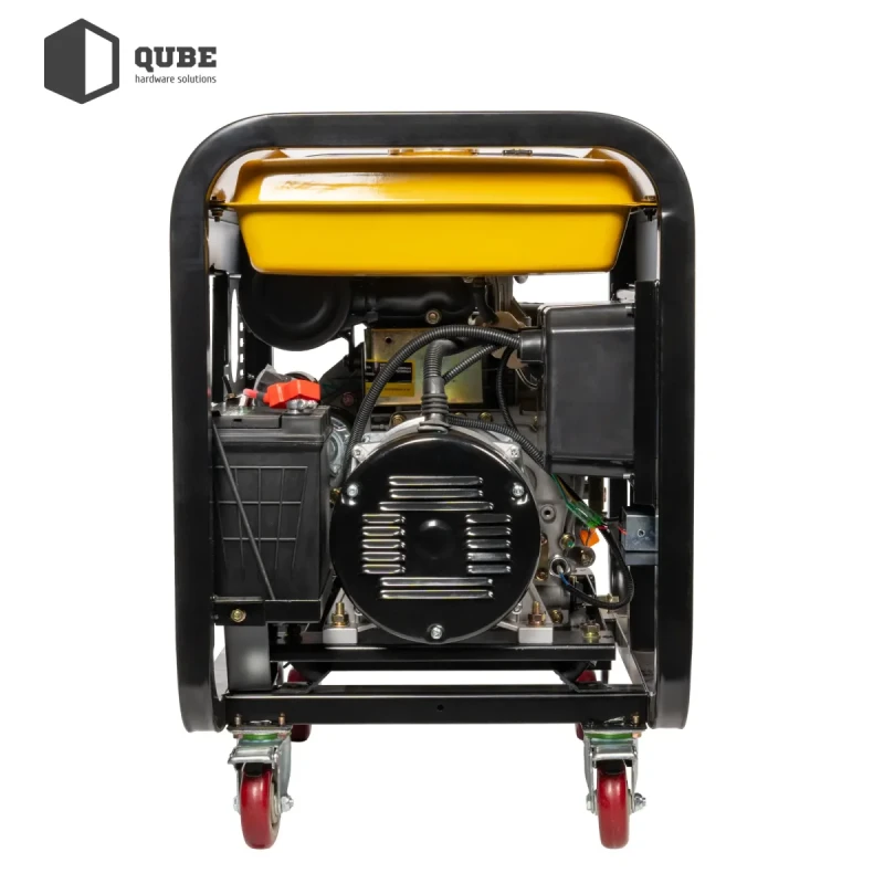 Генератор дизельний Qube QFED10000XE-3 3-phase, 8.1kW 8.8kW, 220V/380V, 12.5L, Ел. Старт