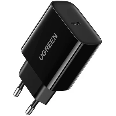Мережевий ЗП UGREEN CD137 20W USB-C PD Black (10191)