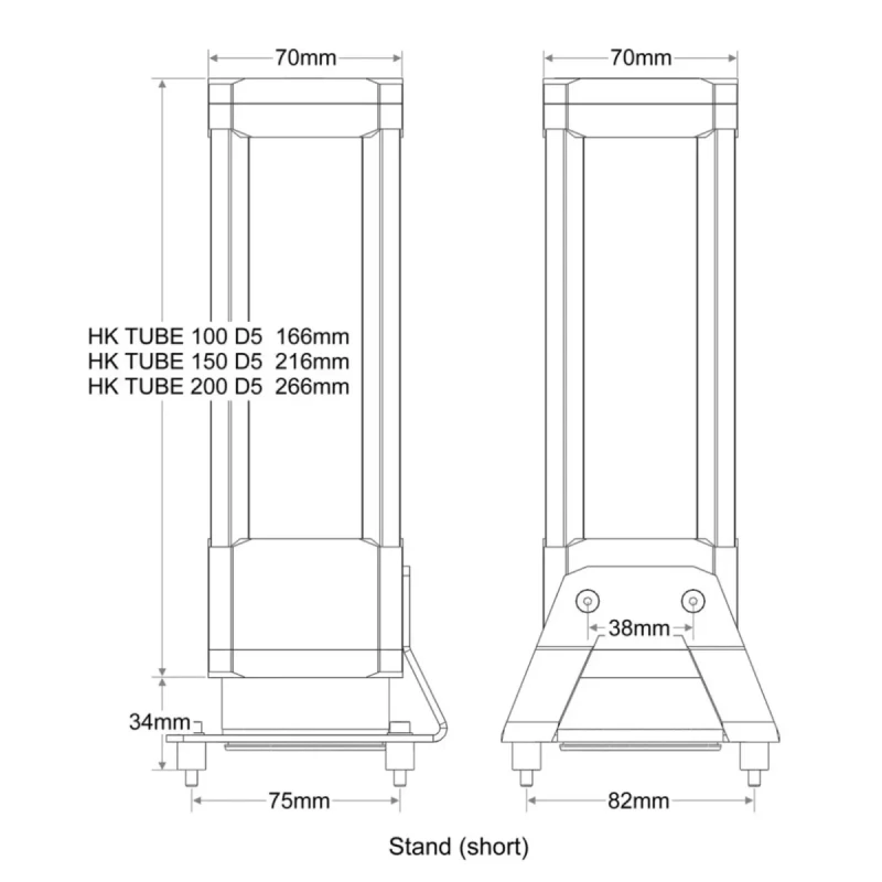 Резервуар Watercool HEATKILLER® Tube 200 D5 без помпи (30205)