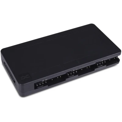 Контроллер Alphacool Core 6x 4-pin PWM/DRGB splitter with SATA power connector