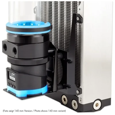 Кріплення Aquacomputer fan bracket 120 mm for ULTITUBE D5 reservoir (34112) Кріплення Aquacomputer fan bracket 120 mm for ULTITUBE D5 reservoir (34112)