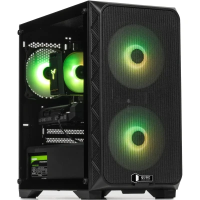 Корпус QUBE FLOW Black (FLOW_FBNU3)