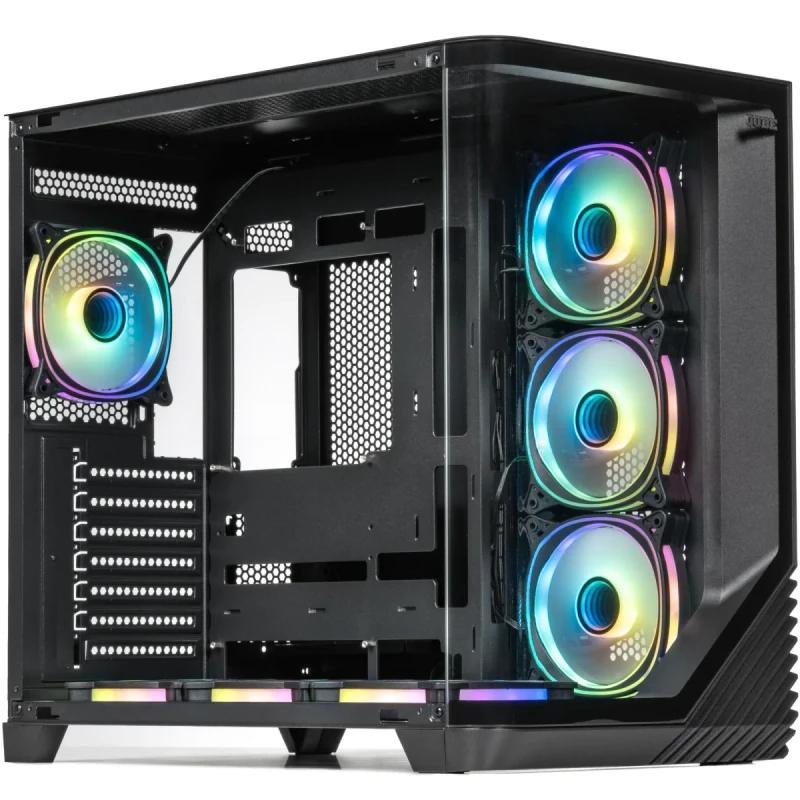 Корпус QUBE MIRAGE 7ARGB Black (MIRAGE_GBNU3)