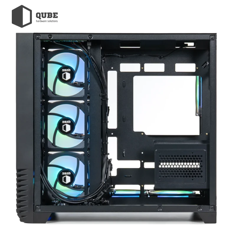 Корпус QUBE MIRAGE 7ARGB Black (MIRAGE_GBNU3)