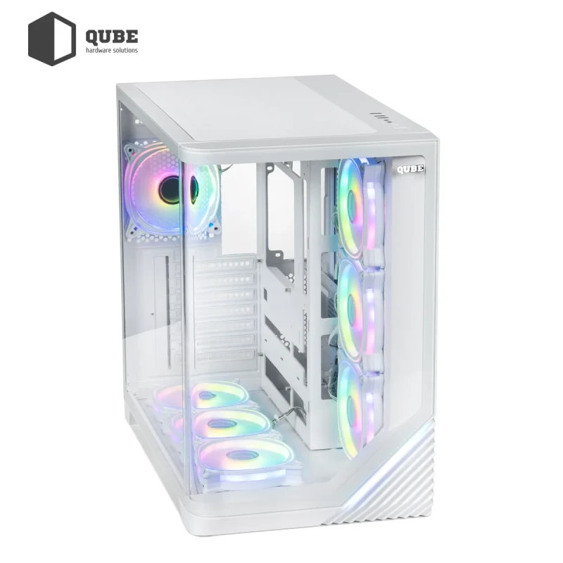 Корпус QUBE MIRAGE 7ARGB White (MIRAGE_GWNU3)
