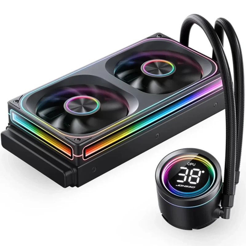 СВО JONSBO TH-240 Black (Intel LGA 1200/115X/17XX/1851; AMD AM4/AM5)