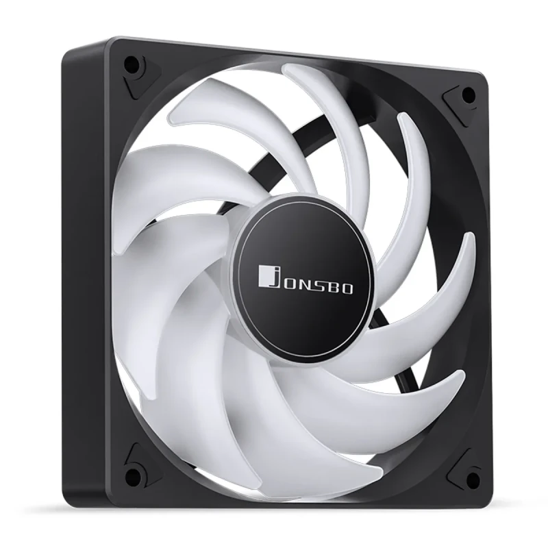 Кулер JONSBO SL-120C Black (120mm, 600-1500RPM, 32dB, 4pin+LED 3pin)
