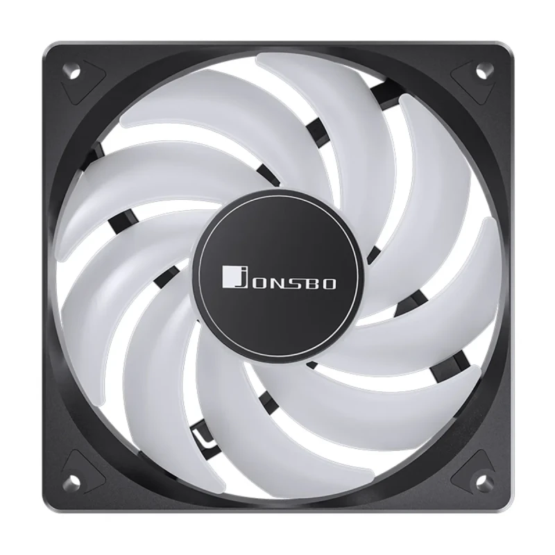 Кулер JONSBO SL-120C Black (120mm, 600-1500RPM, 32dB, 4pin+LED 3pin)