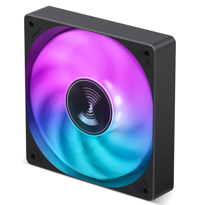 Кулер JONSBO SL-120C Black (120mm, 600-1500RPM, 32dB, 4pin+LED 3pin)