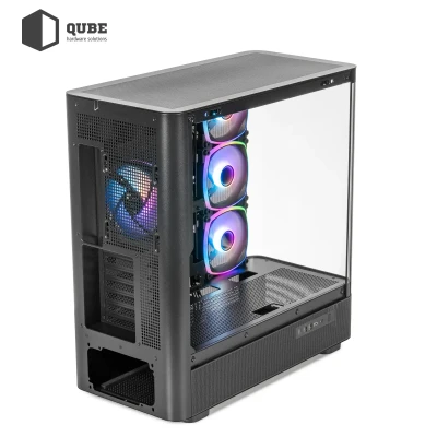 Корпус QUBE MASTERFORCE Black (MASTERFORCE_GBNU3)