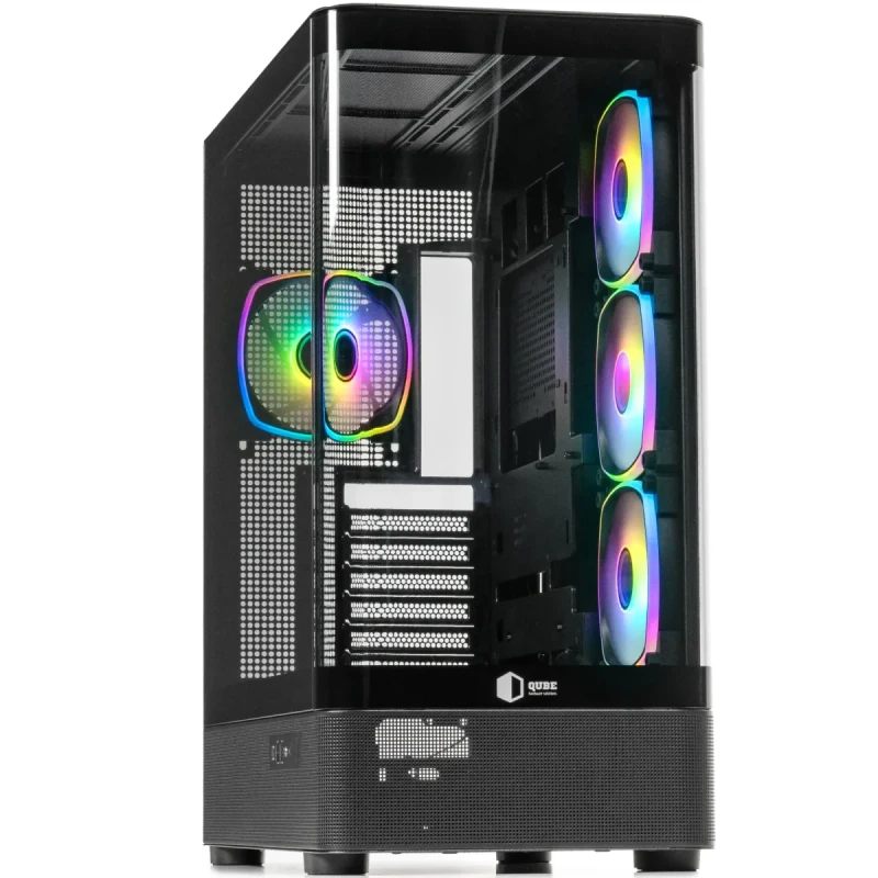 Корпус QUBE MASTERFORCE Black (MASTERFORCE_GBNU3)