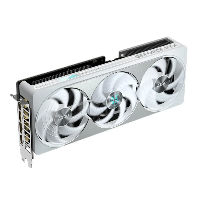Відеокарта GIGABYTE Nvidia GeForce RTX 5080 AERO OC 16Gb (GV-N5080AERO OC-16GD)
