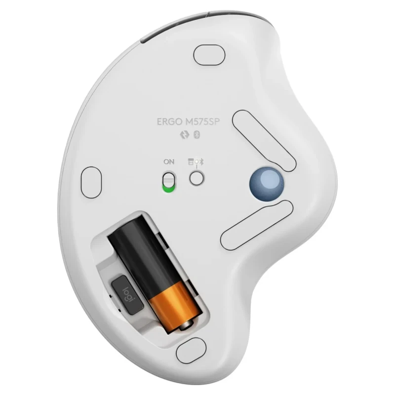 Мишка Logitech Ergo M575S Wireless Trackball Off-white (910-007030)