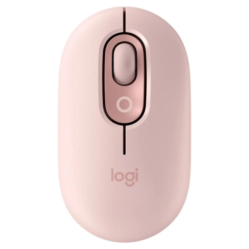 Мишка Logitech POP Mouse With Emoji Bluetooth Rose (910-007413)