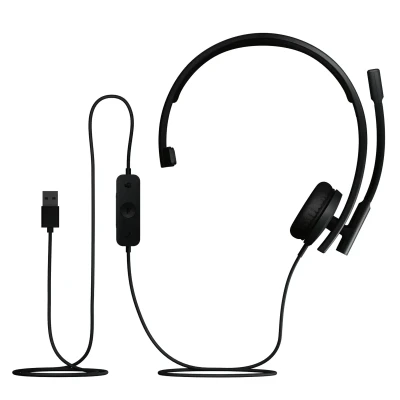 Навушники Logitech H570e Corded Mono USB Teams version Black (981-001426) Навушники Logitech H570e Corded Mono USB Teams version Black (981-001426)