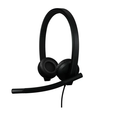 Навушники Logitech H570e Corded Stereo USB Teams version Black (981-001430)