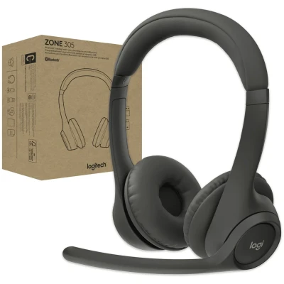 Навушники Logitech Zone 305 for Business Bluetooth Black (981-001458) Навушники Logitech Zone 305 for Business Bluetooth Black (981-001458)