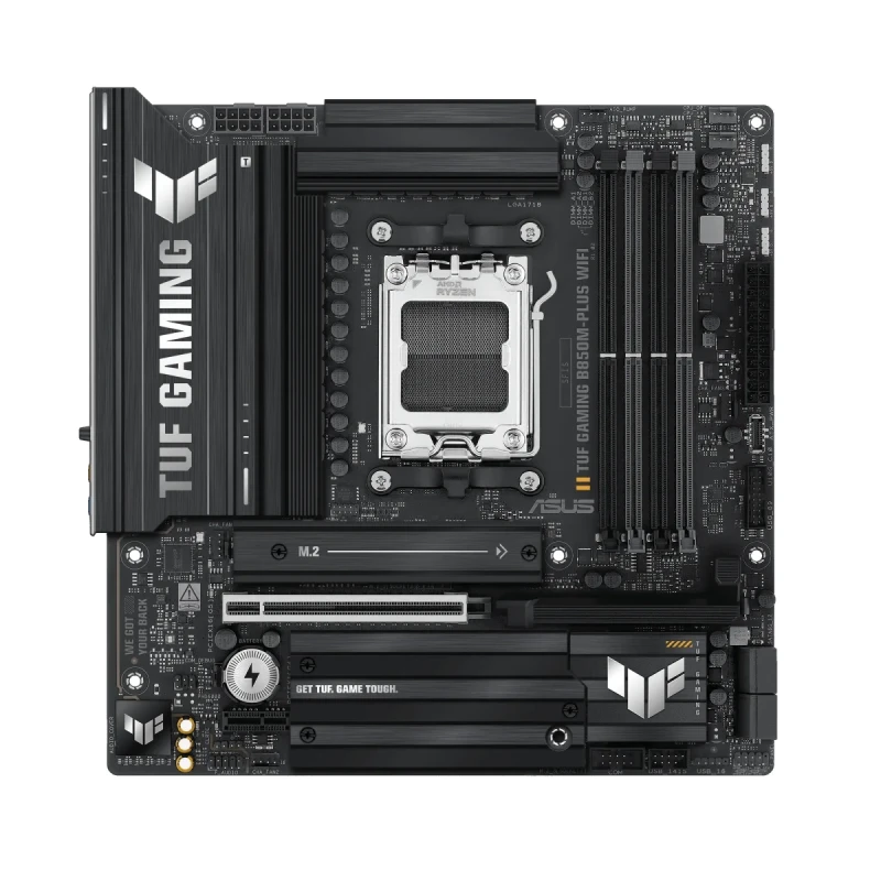 Материнська плата ASUS TUF GAMING B850M-PLUS WIFI (sAM5, AMD B850, DDR5, mATX)