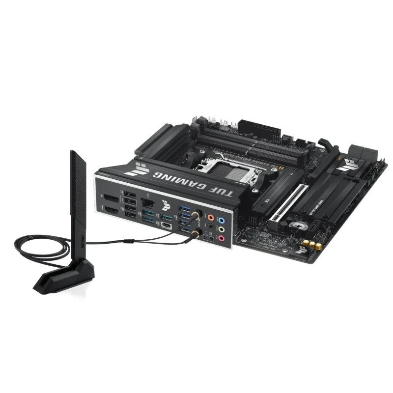 Материнська плата ASUS TUF GAMING B850M-PLUS WIFI (sAM5, AMD B850, DDR5, mATX)