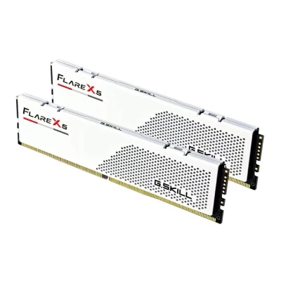 Модуль пам'яті G.Skill Flare X5 White DDR5-6000 32GB (2x16GB) 28-36-36-96 1.4V AMD EXPO Модуль пам'яті G.Skill Flare X5 White DDR5-6000 32GB (2x16GB) 28-36-36-96 1.4V AMD EXPO
