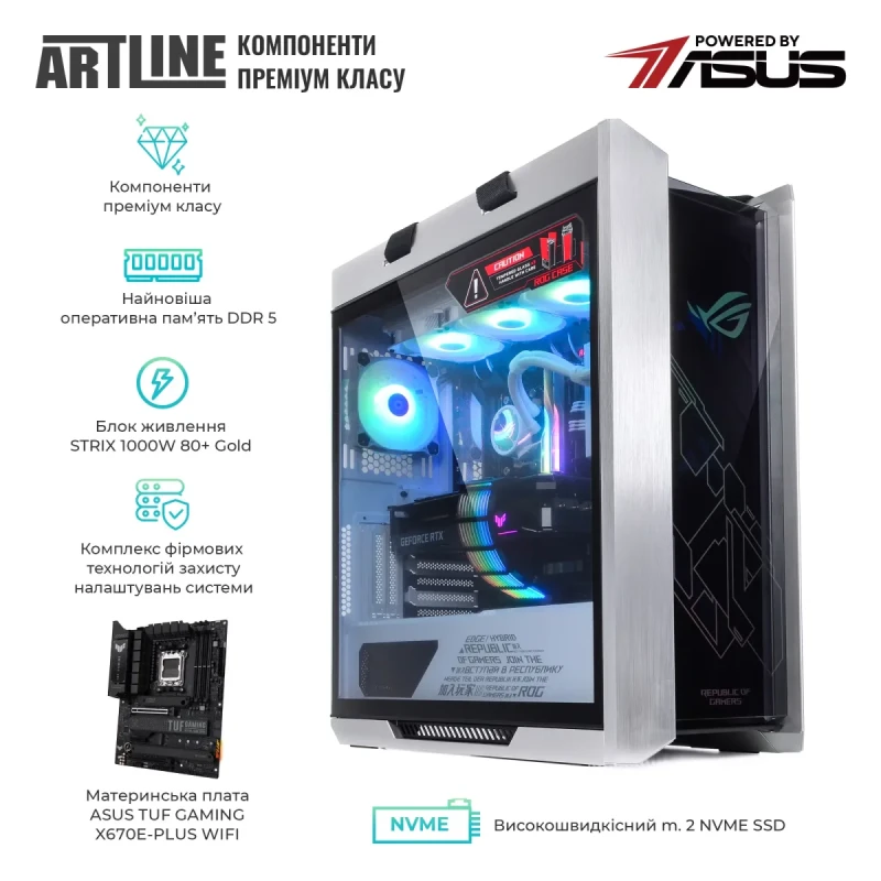 Комп'ютер ARTLINE Overlord STRIX Windows 11 Pro (STRIXv176Win)