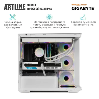 Комп'ютер ARTLINE Gaming TANKWHITE (TANKWHITEv72) Комп'ютер ARTLINE Gaming TANKWHITE (TANKWHITEv72)