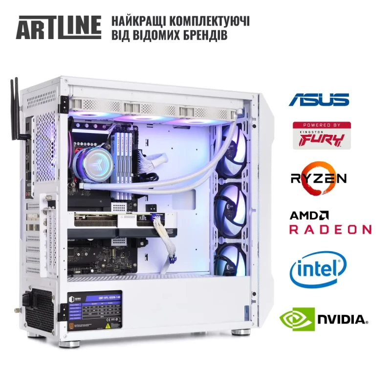 Комп'ютер ARTLINE Gaming X96WHITE (X96WHITEv101)