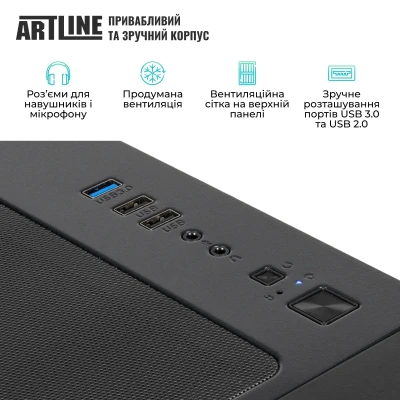 Комп'ютер ARTLINE Overlord X99 Windows 11 Home (X99v93Win)