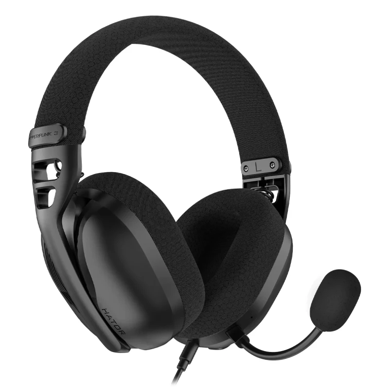 Навушники HATOR HYPERPUNK 3 Hi-Res (ESH01) black