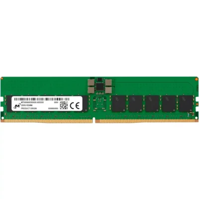 Модуль пам'яті для сервера Micron DDR5-4800 32GB ECC REG RDIMM 1Rx4 CL40 (MTC20F1045S1RC48BR) Модуль пам'яті для сервера Micron DDR5-4800 32GB ECC REG RDIMM 1Rx4 CL40 (MTC20F1045S1RC48BR)