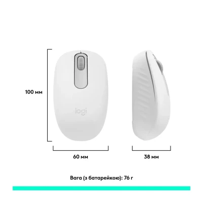 Мишка Logitech M196 Bluetooth Off-White (910-007460) Мишка Logitech M196 Bluetooth Off-White (910-007460)