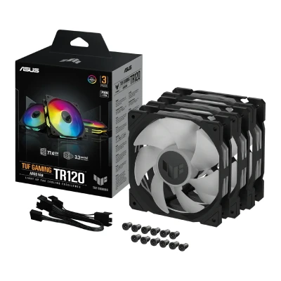 Кулер ASUS TUF GAMING TR120 FAN ARGB BLACK 3IN1 (90DA0090-B09020) Кулер ASUS TUF GAMING TR120 FAN ARGB BLACK 3IN1 (90DA0090-B09020)