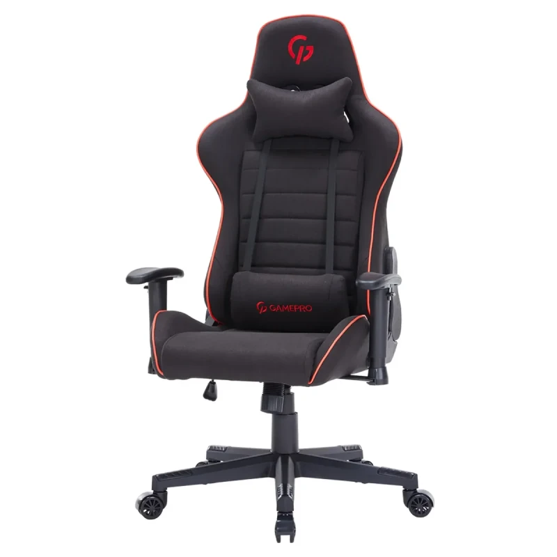 Крісло для геймерів Gamepro GC575FB Size L Fabric Black&Red