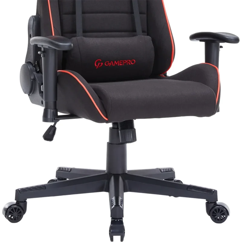 Крісло для геймерів Gamepro GC575FB Size L Fabric Black&Red