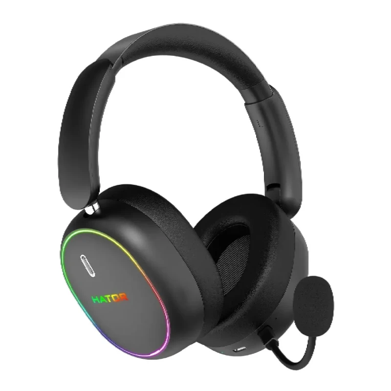 Навушники HATOR Phoenix 2 Hi-Res SyncHUB wireless Black (ESH40)